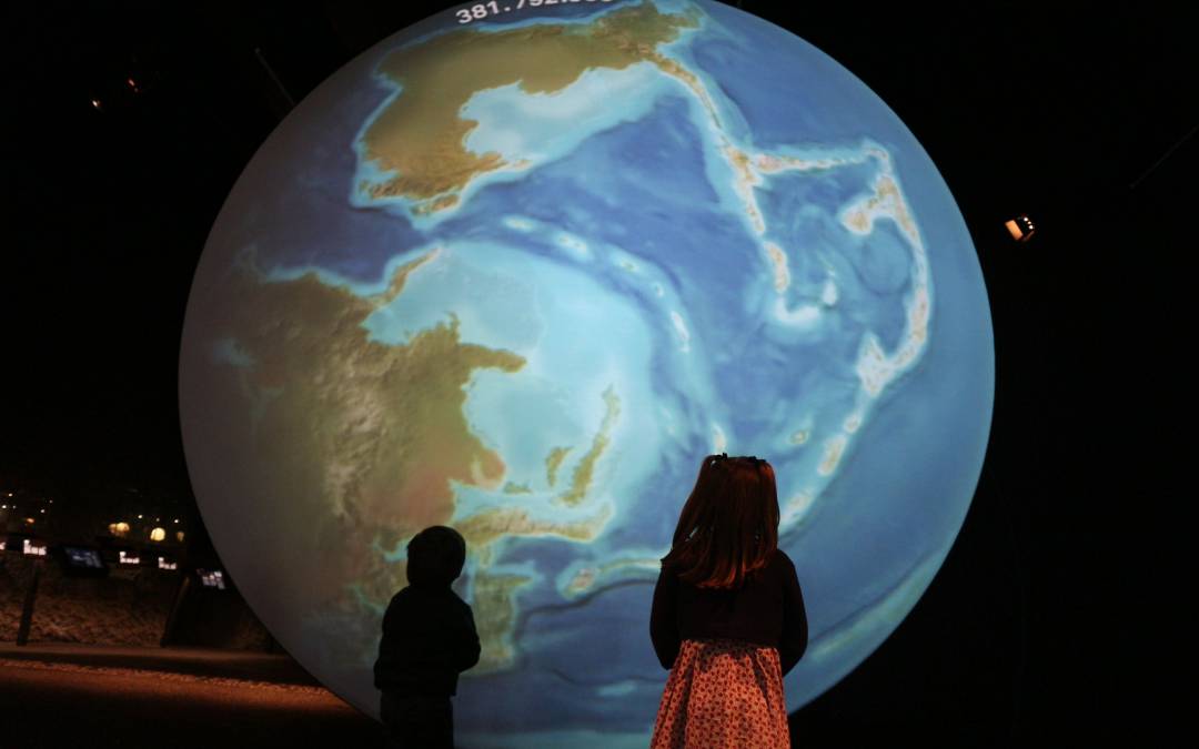 Visita con niños al Museu Blau