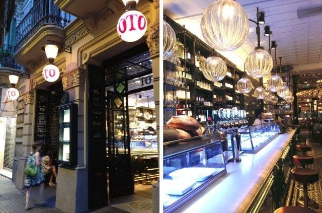 Toto, a “slow food” restaurant in Eixample of Barcelona