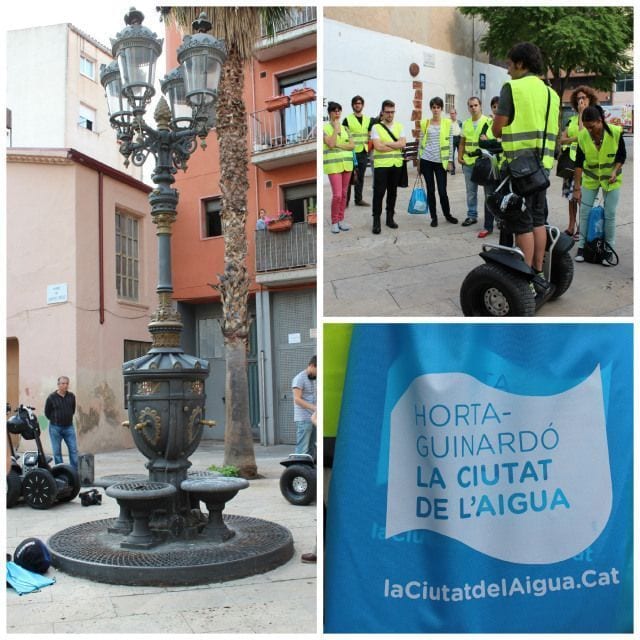 Horta en segway