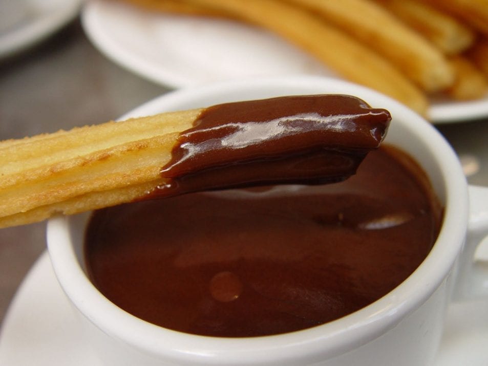 chocolate churros