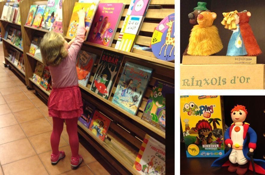 Libreria infantil la caixa d'eines Barcelona