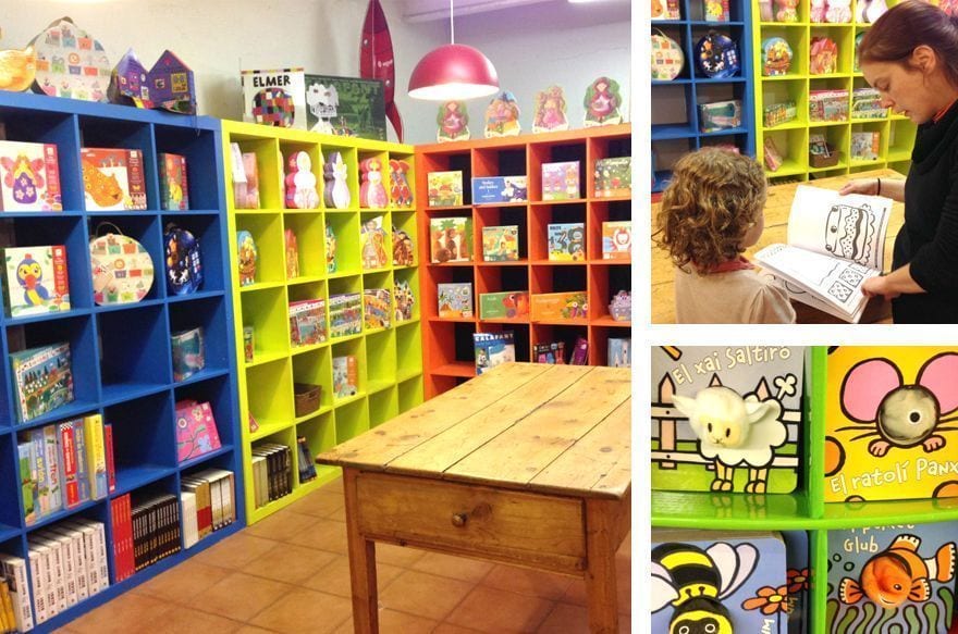 Libreria infantil la caixa d'eines Barcelona