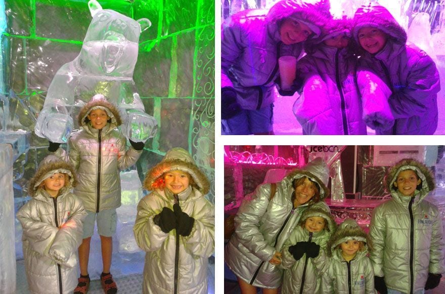 Ice Bar En Barcelona Con Ninos