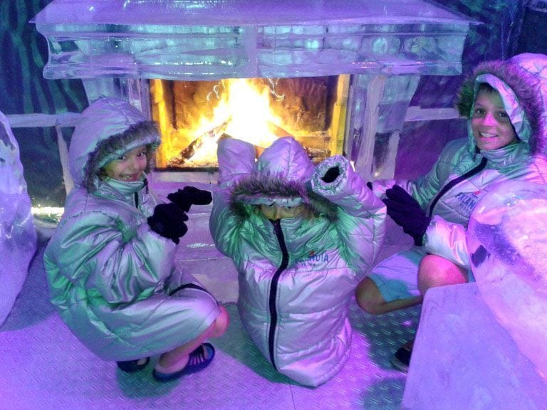 Ice Bar En Barcelona Con Ninos