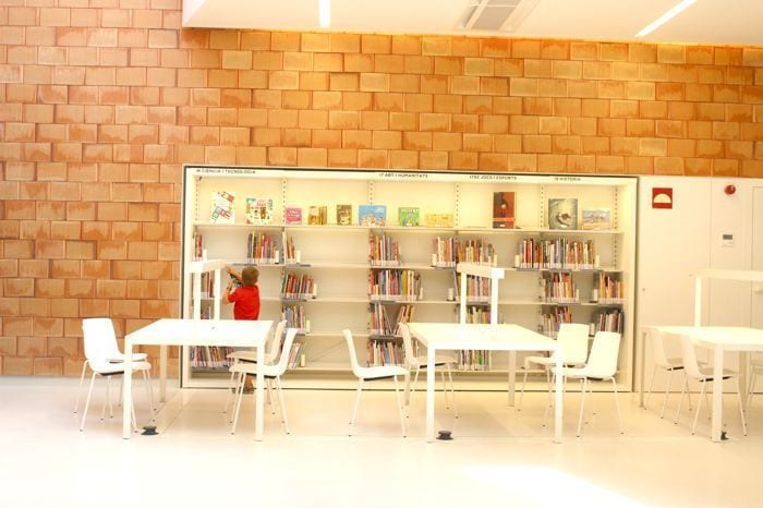 Biblioteca niños Barcelona