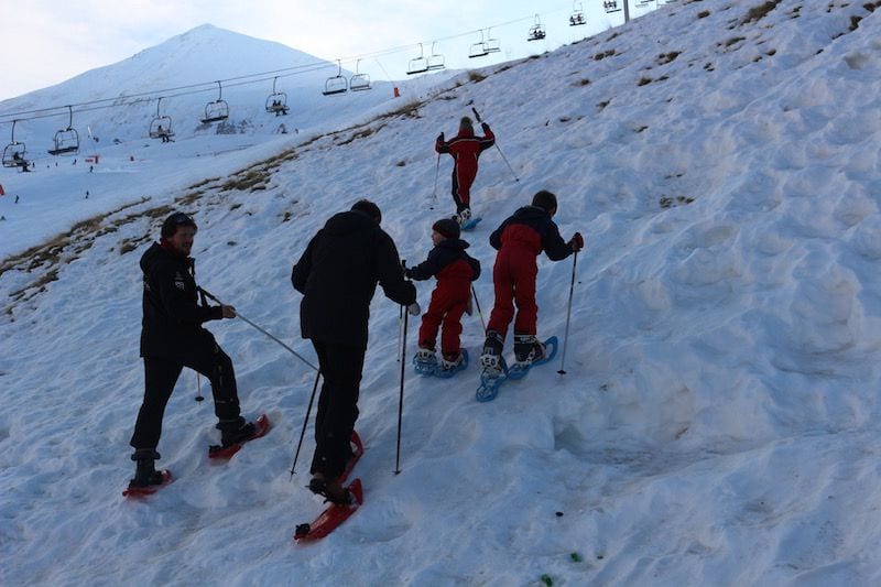 esquí con niños en Boi Taull