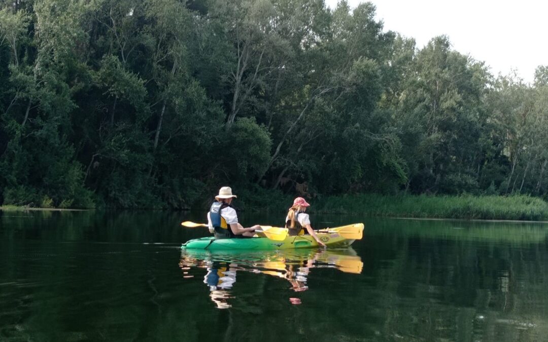 Ruta familiar en Kajak por el río Ebro