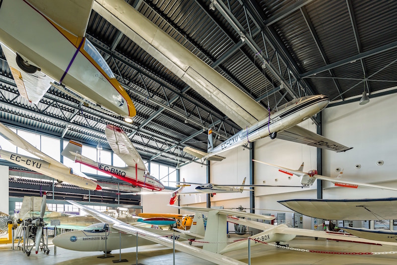 Visita en familia al Centre Aeronàutic del Prat