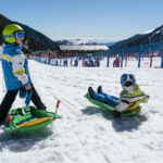 WHERE TO ENJOY THE SNOW AS A FAMILY vallter-trineos